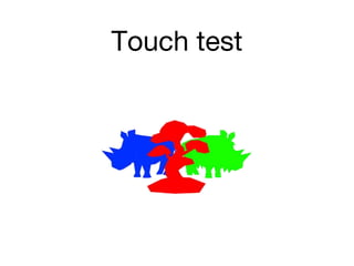 Touch test
 