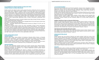 36 37
2.DURUMANALİZİ
2.DURUMANALİZİ
2.4.2 KADIKÖY’ÜN COĞRAFİ KONUMU VE EKOLOJİK YAPISI
COĞRAFİ KONUM ve GENEL ÖZELLİKLER
Kadıköy, İstanbul iline bağlı bir ilçedir. Anadolu yakasında Çamlıca eteklerinden, Bostancı-Küçükyalı
sınırına değin uzanır. Doğusunda Ataşehir, Üsküdar ve Ümraniye ilçeleri, batı ve güneyinde de
Marmara Denizi bulunur (Şekil 1). İstanbul’un canlı bir ticaret merkezidir. Kadıköy İlçesi’nin nüfusu
yaklaşık 550.000 kişi’dir. Toplam yüzölçümü 25 km2
olmakla beraber km2
’ye 21.812 kişi düşmektedir.
Ortalama rakım 50 m.’dir. Sahilden iç kısımlara doğru ve güneybatıdan kuzeydoğu yönüne gidildikçe
nispeten yükseltide artış görülmektedir. Kadıköy bugün nüfus büyüklüğü, ekonomik faaliyet ve imar
açısından İstanbul’un en önemli ilçelerinden birisidir. Üretim faaliyetleri sınırlı olmasına rağmen
ticaret ve hizmet sektörlerindeki yoğunlaşma ilçeyi en önemli metropoliten merkezlerden birisi
yapmaktadır.
Kadıköy altı tepe üstüne kurulmuştur. Bu tepeler doğudan batıya doğru Göztepe, Fikirtepe, Acıbadem,
Altıyol, Cevizlik (Küçük Moda), Koşuyolu’dur.
Fenerbahçe Parkı, Göztepe Parkı, Özgürlük Parkı, Kayışdağı Mesire Yeri ile sahil boyunca devam eden
yeşil alanlar en önemli aktif yeşil alanlardır.
Kuzeybatı - Güneydoğu doğrultusunda Haydarpaşa’dan Bostancı’ya yaklaşık 21 km.’lik uzun bir
sahil şeridine sahiptir.
Kadıköy’de kıyı şeridine paralel uzanan ana ulaşım güzergâhlar yerleşim yapısını belirlemekte,
E-5 karayolu ise daha kuzeyden geçerek ilçenin kuzey sınırını oluşturmaktadır. T.E.M. Otoyolu’na
Hasanpaşa, Göztepe, Kozyatağı ve Bostancı çıkışlarından bağlantı yolları ile bağlanılmaktadır. İlçe
içi toplu taşımayı destekleyen demiryolu banliyo istasyonları Haydarpaşa Garı ile son bulmakta,
şehir hatları vapur iskeleleri ve deniz otobüsü iskeleleri de deniz ulaşımına imkân sağlamaktadır.
1 ilçe merkezi ve 21 mahallesi bulunmaktadır. Kadıköy ilçesi İstanbul’un ilk yapılaşma bölgelerinden
olup diğer ilçelere göre en fazla nüfus ve bina yoğunluğuna sahip ilçedir.
DOĞAL ORTAM ÖZELLİKLERİ
Jeolojik Özellikler
Çalışma sahası hemen hemen bütünü ile İstanbul’un Paleozoik, Birinci Zaman ve Senozoik,
kayaçlarından oluşmaktadır. İstanbul’un jeolojik istifini oluşturan Dolayoba Formasyonu, Kartal
Formasyonu, Tuzla Formasyonu, Baltalimanı Formasyonu, Trakya Formasyonu, Çukurçeşme
Formasyonu, Alüvyon ve Kuşdili Formasyonları Kadıköy’de net olarak izlenebilmektedir.
Kadıköy yerleşim alanında kıyıdaki dar alüvyon kuşaklarının dışında üç vadi tabanında önemli
alüvyon alanları bulunmaktadır: Haydarpaşa Deresi, Kurbağalıdere ve Çamaşırcı Deresi.
Tektonik Özellikler
Afet İşleri Genel Müdürlüğü tarafından yapılmış olan çalışma alanında kalan, Üsküdar-Kadıköy-
Maltepe-Kartal-Pendik-Tuzla bölgeleri Kuzey Anadolu Fayına yakınlığı sebebiyle 1. derece deprem
bölgesinde kalmaktadır. Bu alanlarda 1. ve 2. Deprem bölgelerinde uyulması gereken deprem
yönetmeliğinin kuralları geçerlidir.
Çalışma sahasında sahil şeridindeki plaj, alüvyon ve dolgular ile derelerdeki alüvyonların su
muhtevası yüksek, zemin sıkılığı düşüktür. 1. derece deprem bölgesi olan bu alanlarda hali hazırda
sıvılaşma riski bulunmaktadır. Bunun dışında kalan alanlarda sıvılaşma problemleri beklenmez.
Çalışma sahasında daha önceden tespit edilmiş faylar yer almaktadır. Bu fayların aktif olup
olmadıkları net bir şekilde bilinmemekle beraber sınırlı kat ve yoğunlukta yapılaşma uygun olabilir.
Jeomorfolojik Özellikler
İlçe sınırları içinde Göztepe (235 m) gibi önemli yükseltiler olmasına karşın, Kayışdağı ve Çamlıca
eteklerinden Marmara Denizi’ne doğru uzanan hafif dalgalı düzlükler ve taşlı eğimler tüm araziye
hâkimdir. Bu oldukça düz arazi üzerinde Fikirtepe, Acıbadem, Altıyol, Küçük Moda (Cevizlik) ve
Koşuyolu öbür önemli tepe noktalarını oluşturmaktadır.
Kadıköy, İstanbul Boğazı’nın güney açılımına ve daha çok da Marmara Denizi’ne uzun bir kıyı şeridi
ile komşudur. Bu kıyı, KB’da Haydarpaşa deresi yatağı ile alçak bir kıyı biçiminde güneye uzanıp
Moda çevresinde yarlı bir şekilde sürmektedir.
Kadıköy’ü oluşturan yamaçlar değişik yönlere yöneliktir. Sahanın güney yarısında yamaçlar hep
Marmara Denizi’ne, güneye yöneliktir. Sahanın geri kalan büyük bölümü ise genellikle kuzeye
bakmaktadır. Bunların dışında çok kısıtlı alanlarda doğuya ya da batıya bakan yamaçlar da
bulunmaktadır.
Kadıköy- Moda Burnu Falezi ve Abrazyon Platformları:
Kadıköy’ ün güney kıyılarındaki Moda Burnu 5-6 metre yükseklik gösteren falezleri ile dikkati çeker.
Bunların önünde ve Moda iskelesinin önünden başlayıp deniz altında da 300-400 m açığa kadar
devam eden bir dalga aşındırma düzlüğü bulunur. Bu kıyı şekilleri, Moda kıyısını oluşturan karbonifer
formasyonlarının, açıktan gelen büyük dalgaların aşındırması ile meydana gelmiştir. Şekillerin belirli
olması fakat çok büyük çapta olmaması bunların yakın bir dönem (muhtemelen 8-9 bin yıl) içinde
yükselmiş bir deniz düzeyine göre oluştuklarını göstermektedir (Yalçınlar, Turqua 3).
Vadi tabanlarında Kıyılardaki Alüvyonlu Ovalar:
Vadi tabanlarında ki ovalık alanlar sınırlı olduğu gibi birikmiş bulunan alüvyon dolgular da çok
kalın değildir. Bu da, taban düzeyinin (deniz veya göl düzeyi) bugünkü durumuna yakın bir dönem
içinde geldiğini göstermektedir (Yalçınlar, Turqua 3).
HİDROGRAFİK ÖZELLİKLER
Denizler
Kadıköy ilçesinin kıyısı olan Marmara Denizi’nin yüz ölçümü yaklaşık 12.000 km², hacmi 3.378
km³ tür. Marmara denizini birbiri üzerine tabakalanmış üç su tabakası doldurmaktadır. Mevsimsel
değişikler nedeniyle 25-75 m derinlikler, arasında değişen ve Karadeniz’den gelen sular üst tabakayı
oluşturmaktadır. Bu tabakaların tuzluluğu Karadeniz’den gelen su kütlelerine bağlı olarak % 18-29
arasında değişmektedir. Tuzluluk 50 m.nin altında hemen hemen sabittir. Ancak genelde % 20.3
civarında, sıcaklık da 24 °C ile 26 °C civarındadır.
Boğaz ve Denizlerin İstanbul’un iklimine etkileri nedeniyle iklim yumuşaktır. Boğaz nedeniyle hava
sirkülasyonu sağlanmakta, bununda olumlu etkileri görülmektedir. Marmara Denizi ve Boğazda
yoğun biçimde balıkçılık faaliyeti görülmektedir.
Akarsular
Kadıköy İlçesinde üç akarsu ve kolları yer almaktadır. Bunlardan kuzeybatıda yer alan Haydarpaşa
Deresi Haydarpaşa’dan başlayıp kuzeydoğuya doğru yaklaşık 2.100 m devam eder.
Kurbağalıdere, Moda-Feneryolu arasında başlayıp 400-500 m arasında değişen genişlikle önce
1.000 m kadar kuzeye uzanmakta; daha sonra doğu-kuzeydoğuya doğru 1900 m kadar, Harem-E5
Kavşağı’nda doğu-güneydoğuya dönerek Kadıköy İlçesi sınırının kuzey kenarı boyunca 2.000 m,
daha sonra önce doğuya dönerek 800 m ve sonra kuzeydoğuya dönüp 2.300 m ilerlemekte ve
sahadan çıkmaktadır.
 