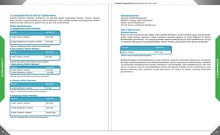 48 49
2.DURUMANALİZİ
2.DURUMANALİZİ
2.4.8 KADIKÖY’ÜN KÜLTÜR VE TURİZM YAPISI
Kadıköy kültürel anlamda İstanbul’un en gelişmiş gözde ilçelerinden birisidir. Tiyatro, sinema,
opera, konser organizasyonları için yeterli altyapıya sahip olmakla birlikte vatandaşlarının istekleri
doğrultusunda imkanlarını geliştirmeyi de göz ardı etmemektedir.
Kütüphanelerimiz:
a)Çocuk ve Halk Kütüphanesi
b)Muhtar Özkaya Halk Kütüphanesi
c)Butik Sanat Kütüphanesi
d)Tarih Sanat ve Edebiyat Kütüphanesi
Opera Salonlarımız:
Süreyya Operası
Kültür ve sanata yatırımlarıyla dikkat çeken Kadıköy Belediyesi, tarihi kimliğine uygun olarak yeniden
dizayn ettiği Süreyya Operasını halkın hizmetine sunarak sanatsal ve tarihi değerleri ne derece
önemsediğini göstermiştir. Bu anlayışla hareket ederek Kadıköylülere ve tüm İstanbullulara sosyal
ve sanatsal ihtiyaçlarını karşılayabilecekleri donatı alanları çalışmalarına da devam etmektedir.
Tablo 43: Süreyya Operası Salon Kapasitesi
Kadıköy Belediyesi tüm Kadıköylülerin sosyal, kültürel, sanatsal alanlardaki ihtiyaçlarını karşılamak
için hem kendi bünyesinde yer alan kültür merkezlerini, tiyatro salonlarıyla birlikte parkları, sokakları
da kullanarak vatandaşlarına sanatsal faaliyetleri ulaştırmaktadır. Ayrıca Kadıköy’de yer alan özel
tiyatro ve sinema salonları da Kadıköylülere hizmet vermektedir. Kadıköy sınırları içerisinde yer alan
merkezi yönetime, yerel yönetime ve özel kuruluşlara ait tiyatro ve sinema salonları tablolarda
gösterilmiştir.
SALON KAPASİTE
1 adet tiyatro salonu 640 kişi
2 adet konferans ve tiyatro salonu 200 kişi
SALON KAPASİTE
1 adet tiyatro salonu 143 kişi
SALON KAPASİTE
1 adet tiyatro salonu 170 kişi
1 adet konferans salonu 80 kişi
SALON KAPASİTE
1 adet konferans salonu 60 kişi
SALON KAPASİTE
1 adet tiyatro salonu 397 kişi
1 adet konferans salonu 200 kişi
3 adet toplantı salonu (90x3) kişi
SALON KAPASİTE
Opera Salonu 562 kişi
Kültür Merkezlerimiz:
a.Caddebostan Kültür Merkezi
Tablo 38: Caddebostan Kültür Merkezi Salon Kapasiteleri
b.Barış Manço Kültür Merkezi
Tablo 39: Barış Manço Kültür Merkezi Salon Kapasitesi
c.Halis Kurtça Kültür Merkezi
Tablo 40: Halis Kurtça Kültür Merkezi Salon Kapasiteleri
d.19 Mayıs Kültür Merkezi
Tablo 41: 19 Mayıs Kültür Merkezi Salon Kapasitesi
e.Kozyatağı Kültür Merkezi
Tablo 42: Kozyatağı Kültür Merkezi Salon Kapasiteleri
 