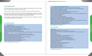 60 61
2.DURUMANALİZİ
2.DURUMANALİZİ
2.5 GZFT (SWOT) Analizi
GZFT analizi güçlü yönler, zayıf yönler, fırsatlar ve tehditler belirlendiği analizdir. Bu analiz stratejik
planlama sürecinin diğer aşamalarına temel teşkil eder.
Kurum içi analiz ile güçlü ve zayıf yönler, çevre analizi ile fırsatlar ve tehditler belirlenmiştir.
Kurum içi analiz çalışmaları tüm birimlerin katılımıyla gerçekleştirilen çalıştaylar sonucunda
belirlenmiştir. Ayrıca çevre analizi ise tüm paydaşlarımızın katılımının sağlandığı arama konferansları
sonucunda tespit edilerek, kurum için çalıştaylarla birlikte değerlendirilmiştir.
Çevre analizinde; ekonomik, sosyal, demografik, kültürel, politik, çevresel, teknolojik ve rekabete
yönelik etkenlerin değerlendirilmesi yapılmıştır.
	 GELİŞTİRİLMESİ GEREKEN YÖNLER
•Kurumsal insan kaynakları politikası ve kariyer planlamasının oluşturulması
•Hizmet içi eğitimin nitelik,nicelik ve katılımların sağlanması bakımından iyileştirilmesi
•Kurumsal iletişim stratejinin oluşturulması
•Motivasyon artırıcı çalışmaların artırılması
•Birim ve personel bazlı performans değerlendirme sisteminin kurulması
•Personel alımında liyakat ve ihtiyaca dikkat edilmesi
•Verilen hizmetlerin, kültürel ve tarihsel alanların tanıtımının etkin ve çarpıcı biçimde yapılması
•EBYS çalışmalarının aktifleştirilmesi
•Arşiv sisteminin geliştirilmesi
•Kurum içi katılımcılığın öne çıkartılması
•İşçi sağlığı ve iş güvenliği konusunda çalışma yapılması
•Mahalle bazlı memnuniyet ve beklenti ölçümlerinin yapılması
•Belediye hizmet binalarının depreme dayanıklı hale getirilmesi
•Geri dönüşüm ve tasarruf sistemleri hakkında kurum içi ve kurum dışı çalışmaların artırılması
•Sosyal merkezlerinin ve tesislerinin sayısının artırılması
•Kadıköy’de yeşil alanların miktarının arttırılması
•Engelli ve yaya erişiminin yetersizliğinin giderilmesi
•Kent Konseyi’nin etkin hale getirilmesi
	 GÜÇLÜ YÖNLER
•Mali kaynakların ve denetim yapısının güçlü olması
•Güçlü bir örgüt kültürü yapısına sahip olması
•Yönetim kadrosunun yenilik ve değişimlere açık olması
•Güçlü ve teknik donanıma sahip, çözüm üreten bir belediye olması
•Deneyimli ve eğitimli personele sahip olması
•Çevreye duyarlı bir belediyecilik anlayışının olması
•Dezavantajlı grupların toplumsal gelişim bağlamında desteklenmesine yönelik çalışmaların
yapılması
•Her kesimden vatandaşın rahatça faydalanabileceği hizmetler sunulması
•Belediye bünyesinde ücretsiz koruyucu sağlık hizmetleri tesislerinin bulunması
•Bürokratik işlemlerin etkin ve kısa yapılması
•Mevzuat uygulamasında diğer kamu kurumlarına örnek teşkil etmesi
•Atık yönetiminde kamu kurumlarına öncülük etmesi
•Enerji tasarruflu araçlarla hizmet verilmesi
•Belediye bünyesinde ücretsiz spor hizmetlerinin verilmesi
•Hayvan hakları konusunda örnek teşkil etmesi
Tablo 62: Kadıköy Belediyesi Güçlü Yönler Listesi
Tablo 63: Geliştirilmesi Gereken Yönler
2.5.2 Çevre Analizi
FIRSATLAR
•Kentsel yenilenmenin gelir arttırıcı unsur olması
•Kentsel yenilemenin sağlıklı bir kent tasarımını beraberinde getirmesi
•Kadıköy’de yaşayan vatandaşın bilinçli,eğitim seviyesinin yüksek ve sosyo-ekonomik yapısının genel 		
olarak iyi olması.
•Sahil ilçesi olması
•Merkezi konumda bulunması
•Ulaşım transfer noktalarının ve ana istasyonların ilçemizde olması
•Günlük nüfus sirkülasyonunun ticarete olumlu etkisi
•Yeni kurulacak olan ticaret ve iş merkezlerine yakın olması
•Coğrafi konumunun turizm ve spor açısından avantaja çevrilmesi
•Ulusal ve uluslar arası birliklere üyeliklerin sağladığı avantajlar
•İlçemizde yükseköğretim kurumlarının ortak projelere elverişli olmaları
•Kadıköy’ün marka değeri artması
•Ticari işletmelerin artması
•Sanat faaliyetlerinin ve sanatçı varlığının yüksek olması
•Alternatif ulaşım ve bisiklet kültürünün gelişmesi
•Katılımcı bir topluma sahip olması
•Doğal ve kültürel mirasın olması
•Çeşitli spor klüpleri ve tesislerin bulunması
•Çevre ve ekoloji bilincinin artması
•Aktif yurttaşların varlığı ve sosyal sorumluluk bilincinin artması
Tablo 64: Kadıköy Belediyesi Fırsatlar
2.5.1 KURUM İÇİ ANALİZ
 