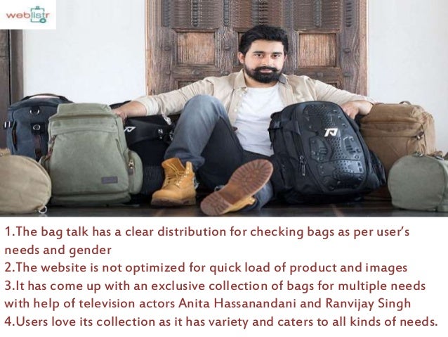 the bag talk official website