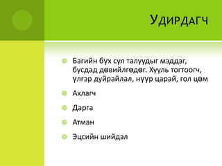 Чиглүүлэгч (удирдагч, манлайлагч)