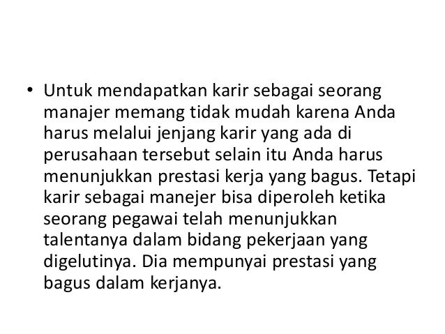 Bagaimana menjadi manajer yang hebat