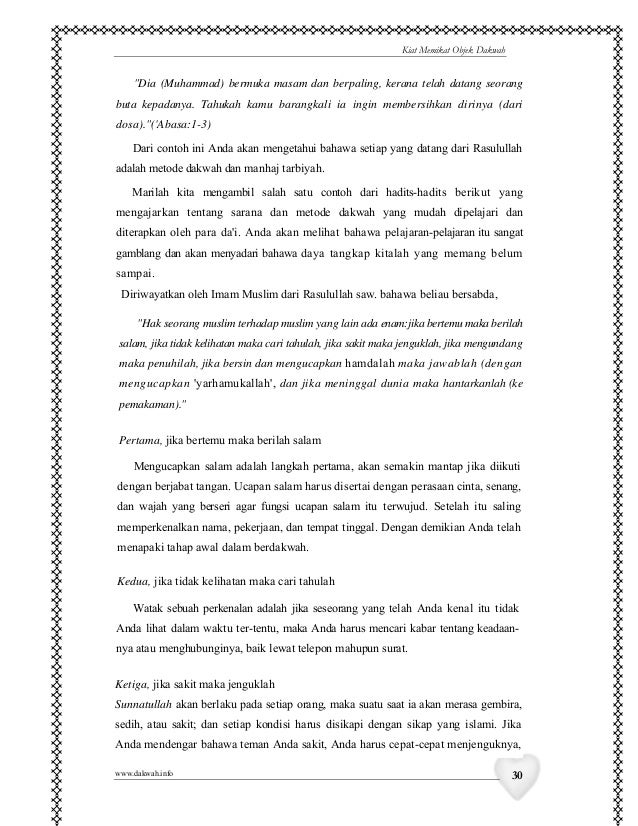 Contoh Dakwah Sedekah - Contoh Buas