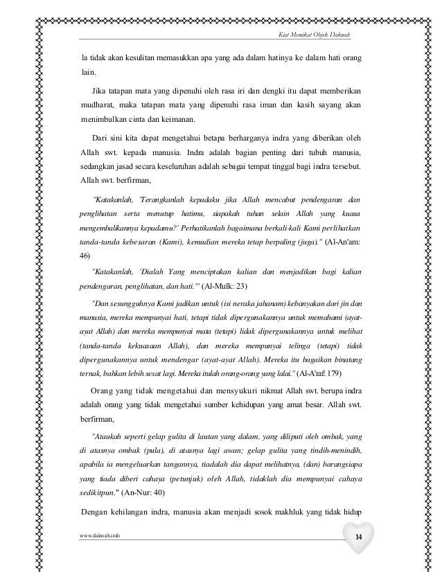 Bagaimana Menyentuh Hati Da Wah