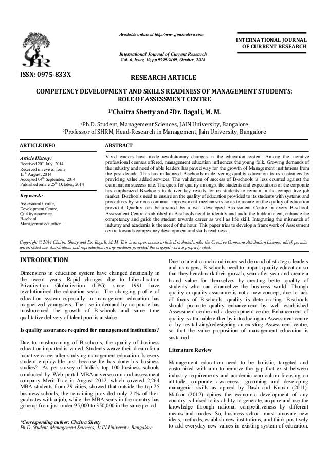 Research papers for hr