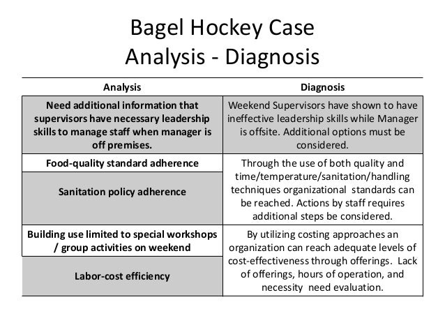Bagel hockey case essay 06 picture