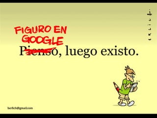 L’identitat digital, com una nova manera
de presentar-se al món
El	
  País.28	
  de	
  desembre	
  de	
  2011	
  
 