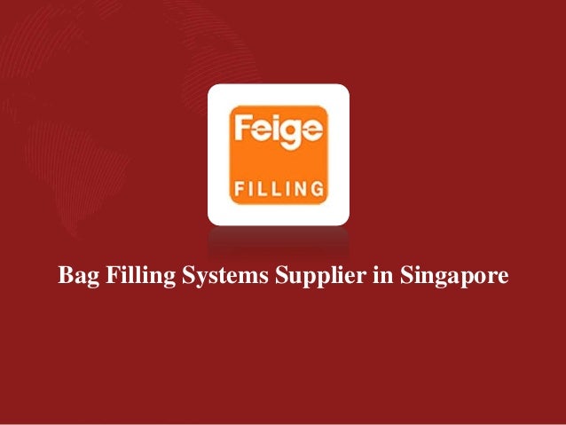 Bag Filling Systems Supplier in Singapore
 