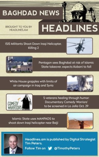BAGHDAD NEWS - OCTOBER 9, 2014