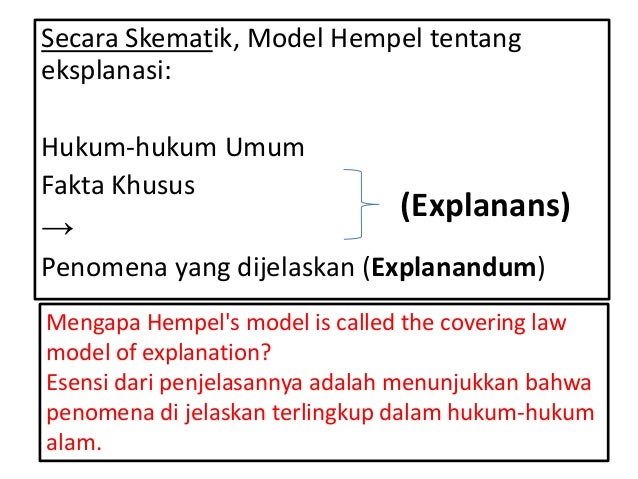 Bagian 3 eksplanasi dalam sains