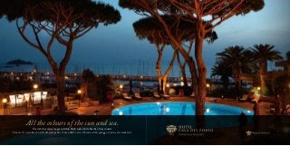 All the colours of the sun and sea. Crystal clear seawater, green fields, black rock, white beaches, fiery sunsets. 
Il mare di cr istallo, il verde dei suoi pr ati, il ne ro delle rocce, il bianco de lle spiagge, il fuoco dei t ramonti. 
 