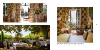 89 
Impeccable service and stunning décor combine to ensure an unforgettable stay. 
Il comfort raffinato incontra i servizi più sofisticati, all’insegna del profondo benessere. 
 