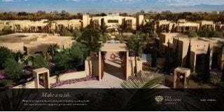 Make a wish. 
Where every request is met and e very guest ’s experience is unf orgettable. 
Dove ogni r ichiesta viene a ppagata e ogni esp erienza è indimentic abile. 
99 
NEXT OPENING 
 