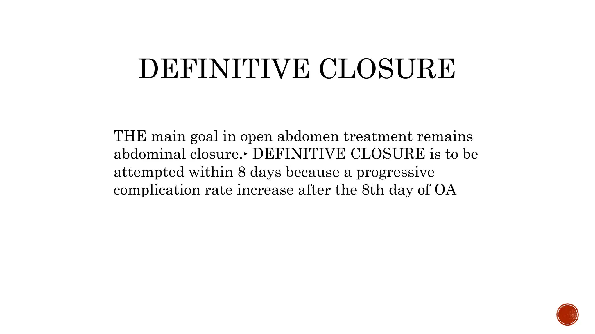 VARIOUS Temporary CLOSURE TECHNIQUES IN OPEN ABDOMEN.pptx