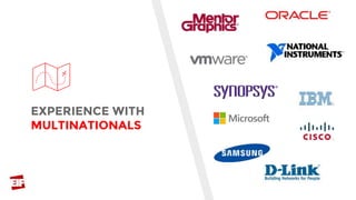EXPERIENCE WITH
MULTINATIONALS
 