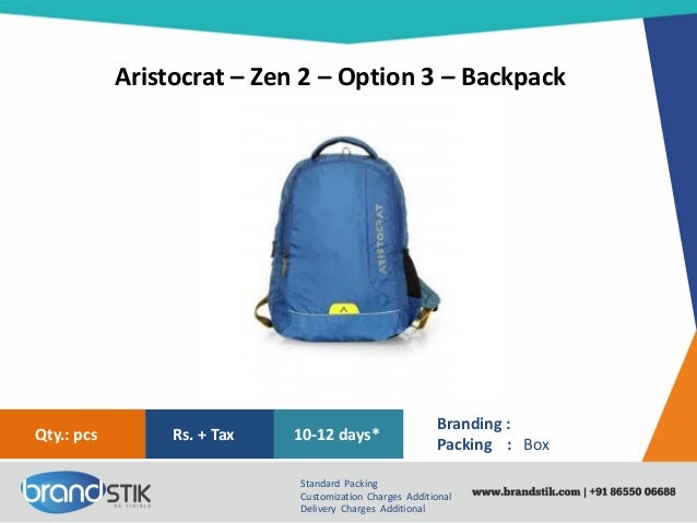 aristocrat zen 2 laptop backpack