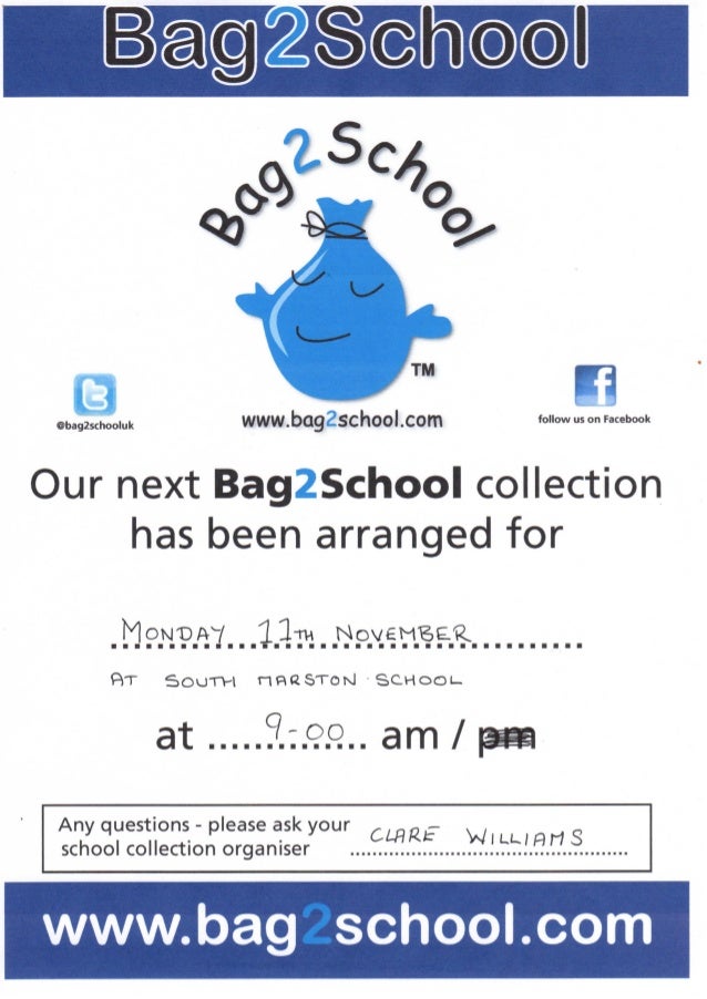 bags 2 school