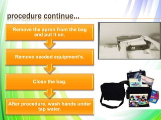 assignment on bag technique ppt