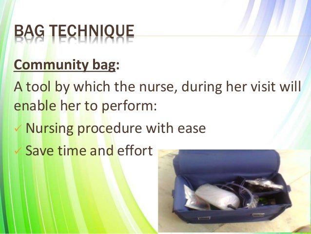 Bag Technique bag-technique