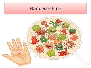 Hand washing
 