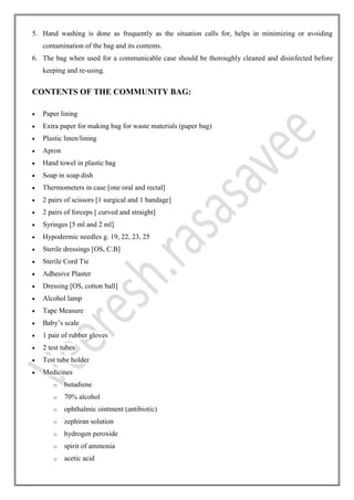 Bag Technique | PDF | Nursing | Hand Washing
