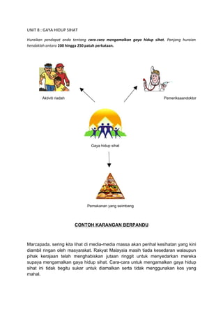 Bahagian 1 gaya hidup sihat