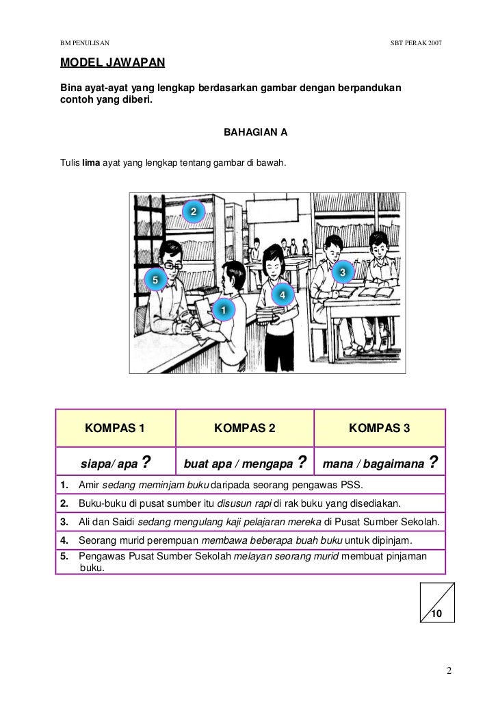 Panduan Kertas 2 Bm Upsr