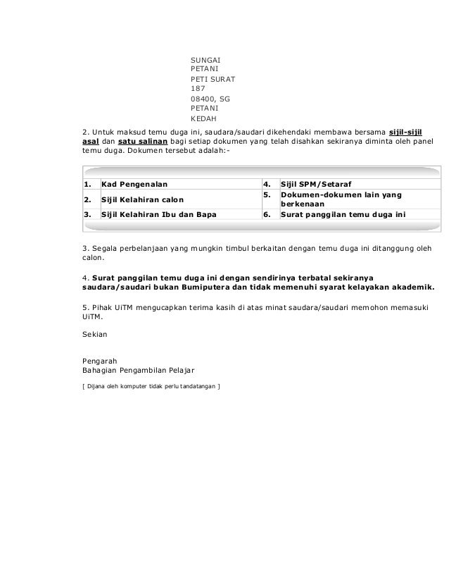 Bahagian pengambilan pelajar uitm