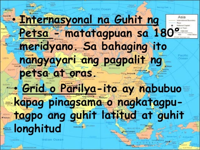 Bahagi ng globo - reports - quarter 1 - 3rd year