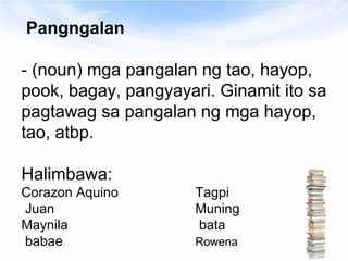 Bahagingpananalita | PPT