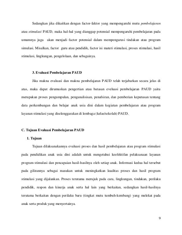 Bahan 1 Evaluasi Anak Usia Dini