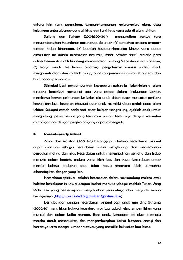 fenomena alam yang berhubungan dengan ilmu biologi Bahan 2 penilaian perkembangan anak usia dini