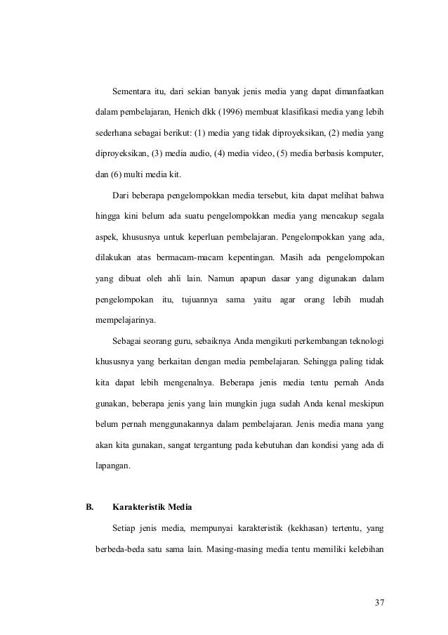 Bahan Ajar Media
