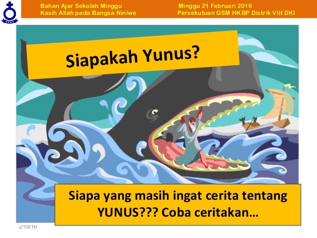 Bahan ajar sekolah minggu HKBP DISTRIK 8 DKI 21 feb 2016 ok