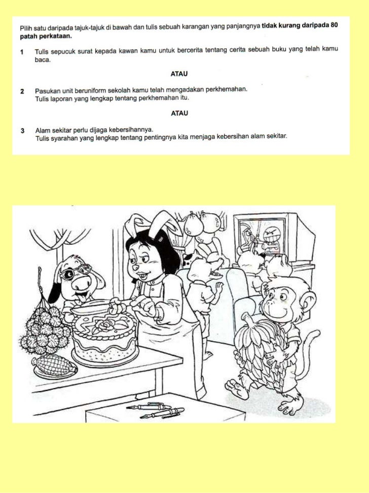 Bahasa Melayu Tahun 5