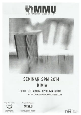 Bahan bengkel-seminar-kimia-spm-2014 - copy