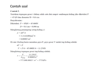Contoh soal
 