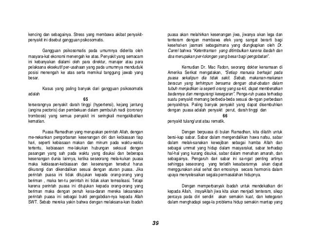 Bahan Kultum Ramadhan