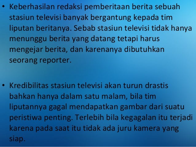 Bahan 2 Dasar Dasar Jurnalistik Tv 1