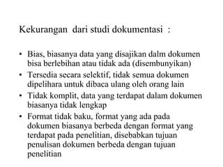 Format Data Komplit BAHAN (4) PENGUMPULAN DATA DAN SKALA PENGUKURAN.ppt