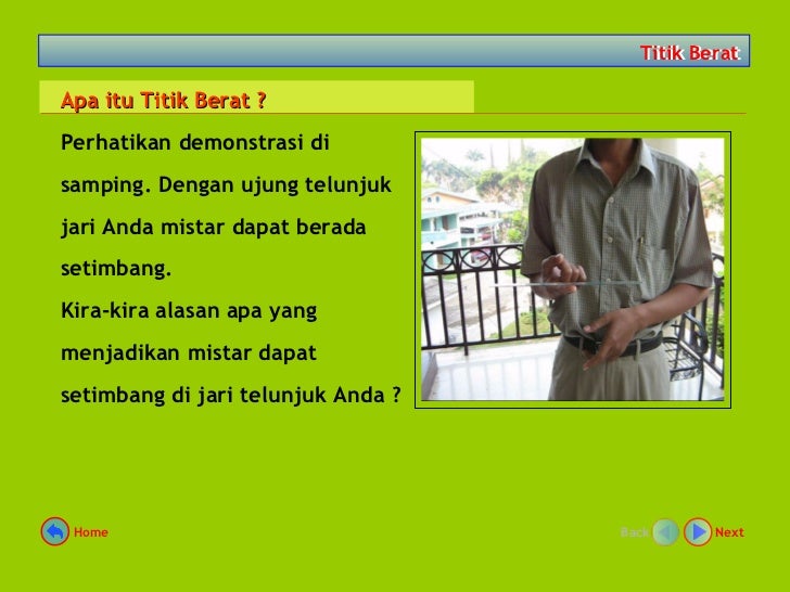 Kesetimbangan Benda Tegar