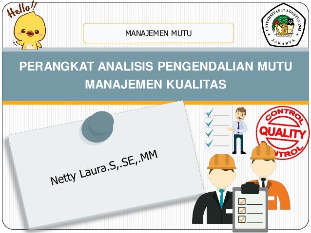 Perangkat Analisis Pengendalian Mutu