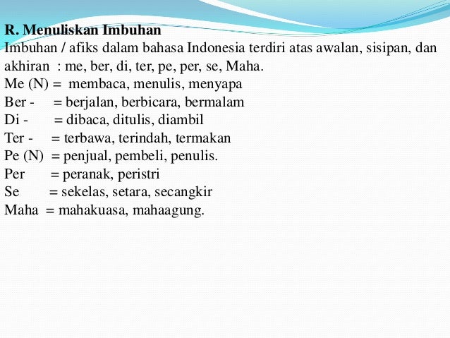 Bahasa Indonesia Bahan Ajar
