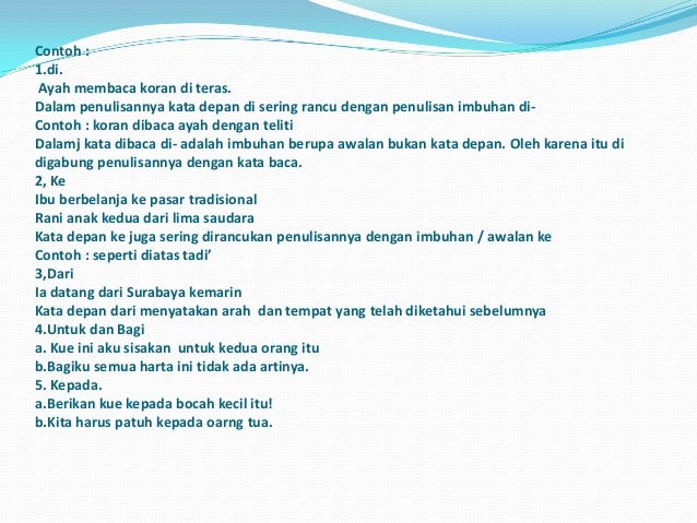 Bahan ajar bahasa indonesia