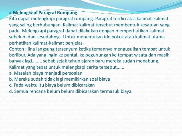 Bahan Ajar Bahasa Indonesia