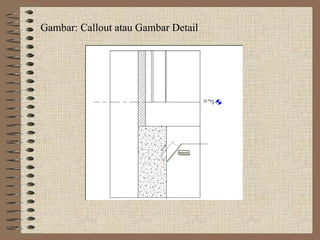 Gambar: Callout atau Gambar Detail
 