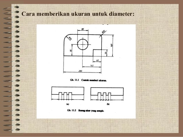 Materi Dasar Gambar Teknik