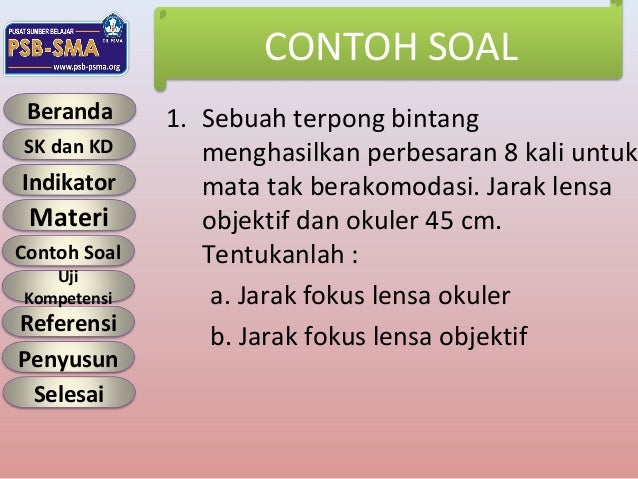 Bahan Ajar Fisika Teropong