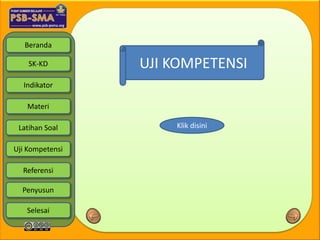 Beranda

    SK-KD        UJI KOMPETENSI
  Indikator

   Materi

 Latihan Soal        Klik disini

Uji Kompetensi

  Referensi

  Penyusun

   Selesai
 